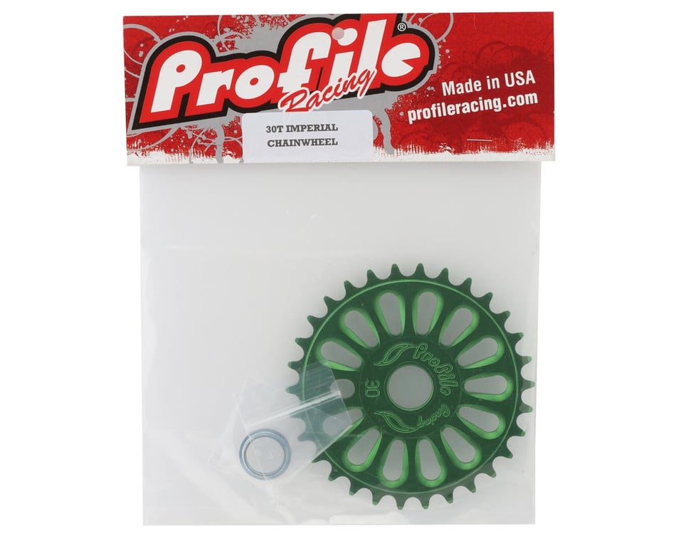 Profile Racing Imperial Sprocket (Matte Green) (30T)